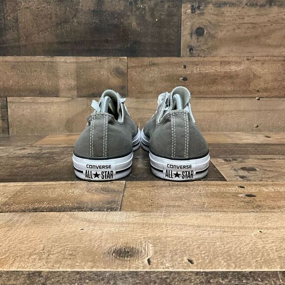 Men's Converse Chuck Taylor Low Tops, Gray, 10 D - Picture 4 of 6